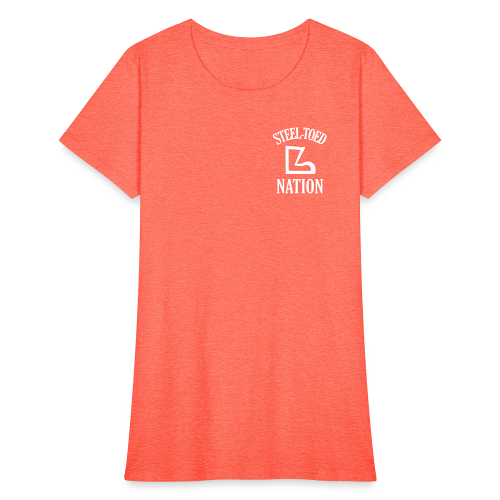 Women's Classic Logo T-Shirt - heather coral