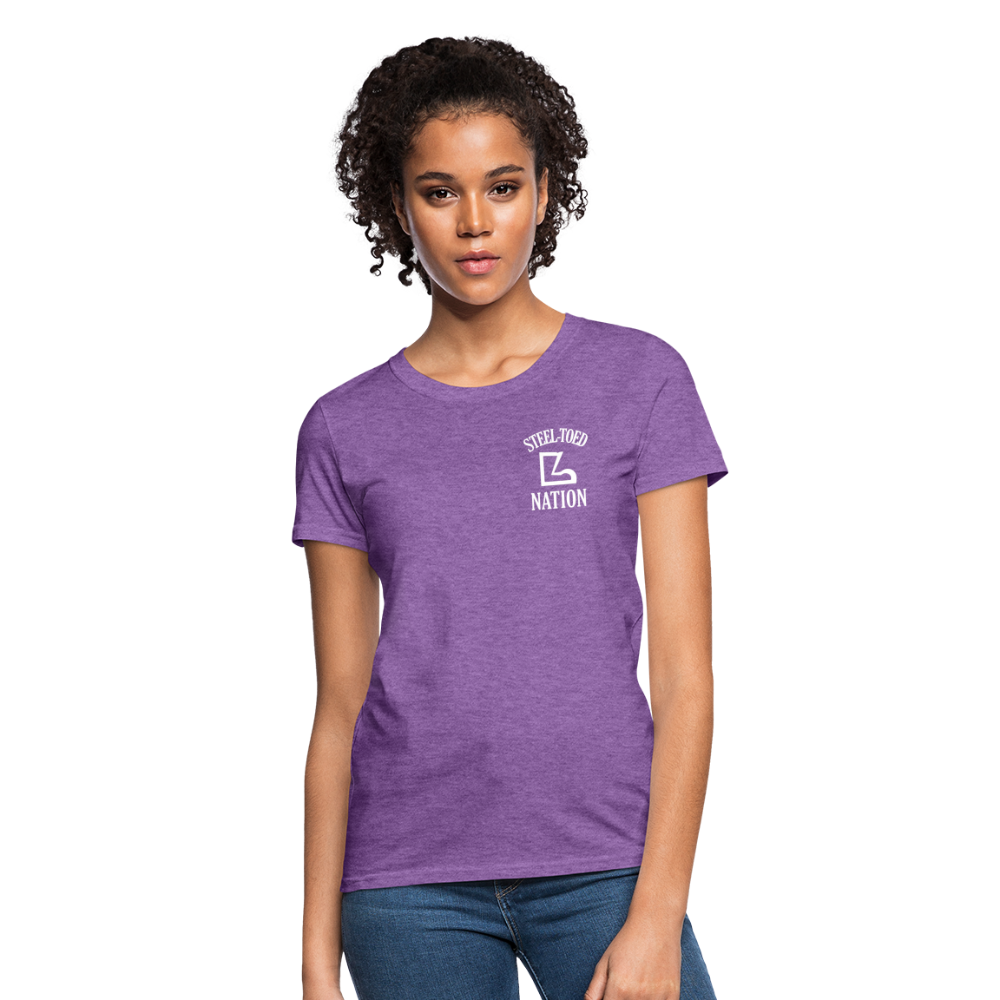 I Did the Plumbing T-shirt - purple heather