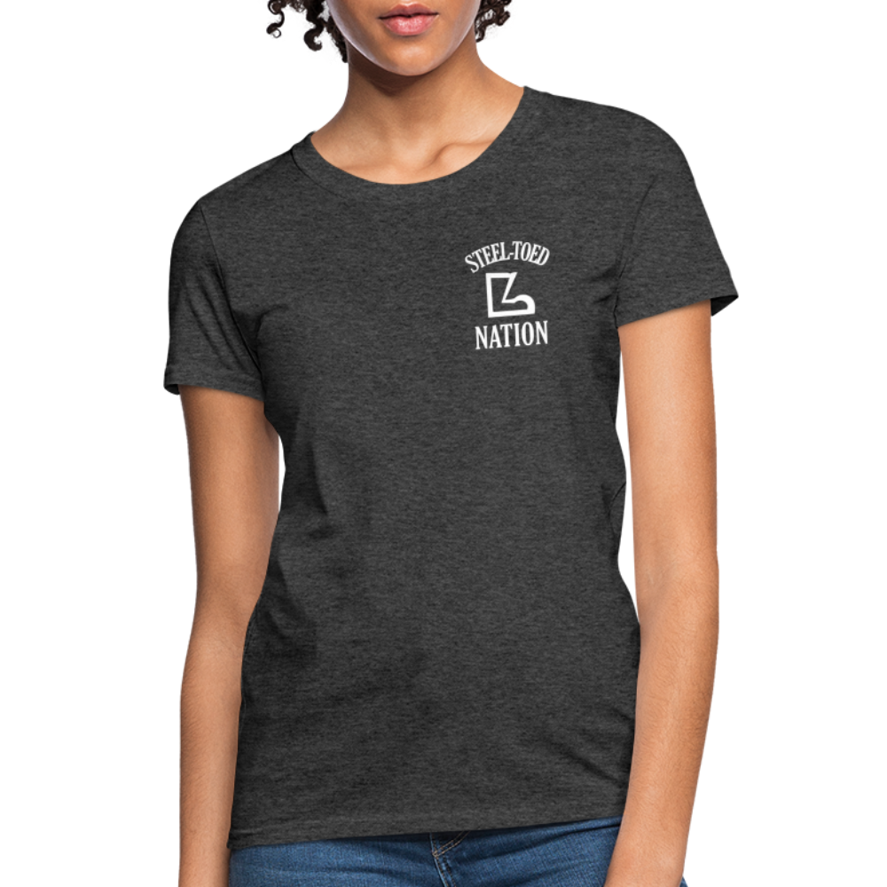 Women's Classic Logo T-Shirt - heather black