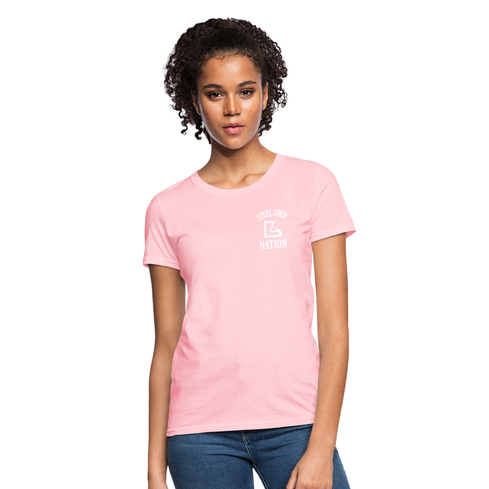I Did the Plumbing T-shirt - pink