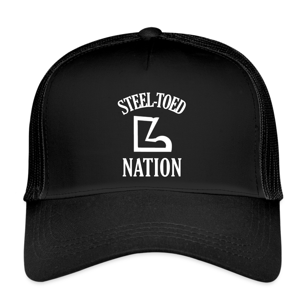 Classic Logo Eco Trucker Cap - black/black