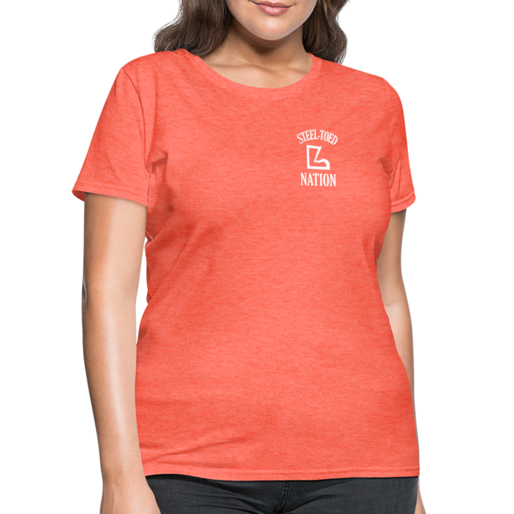 Women's Classic Logo T-Shirt - heather coral