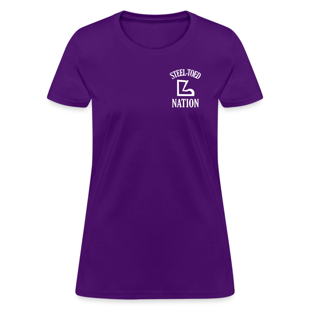 I Did the Plumbing T-shirt - purple