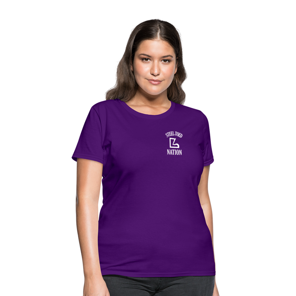 I Did the Plumbing T-shirt - purple