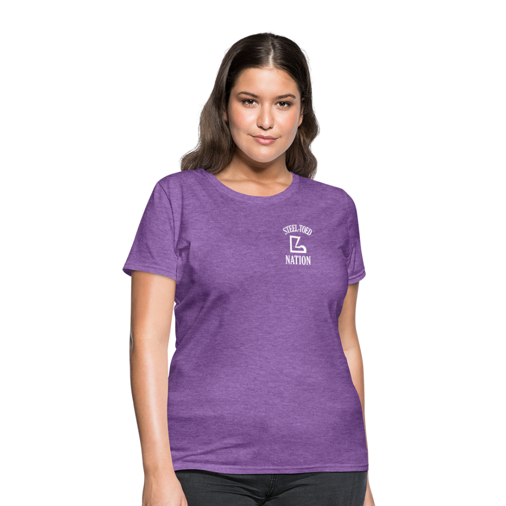 I Did the Plumbing T-shirt - purple heather