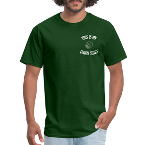 This is My Union Shirt Tee - forest green