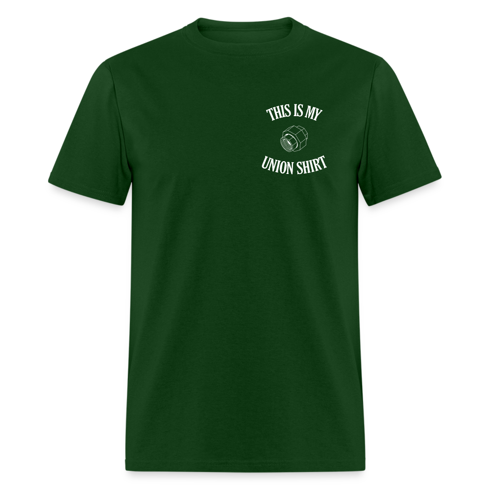 This is My Union Shirt Tee - forest green