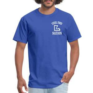 I've Done Work Tee - royal blue