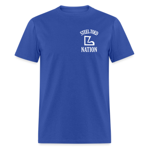 I've Done Work Tee - royal blue