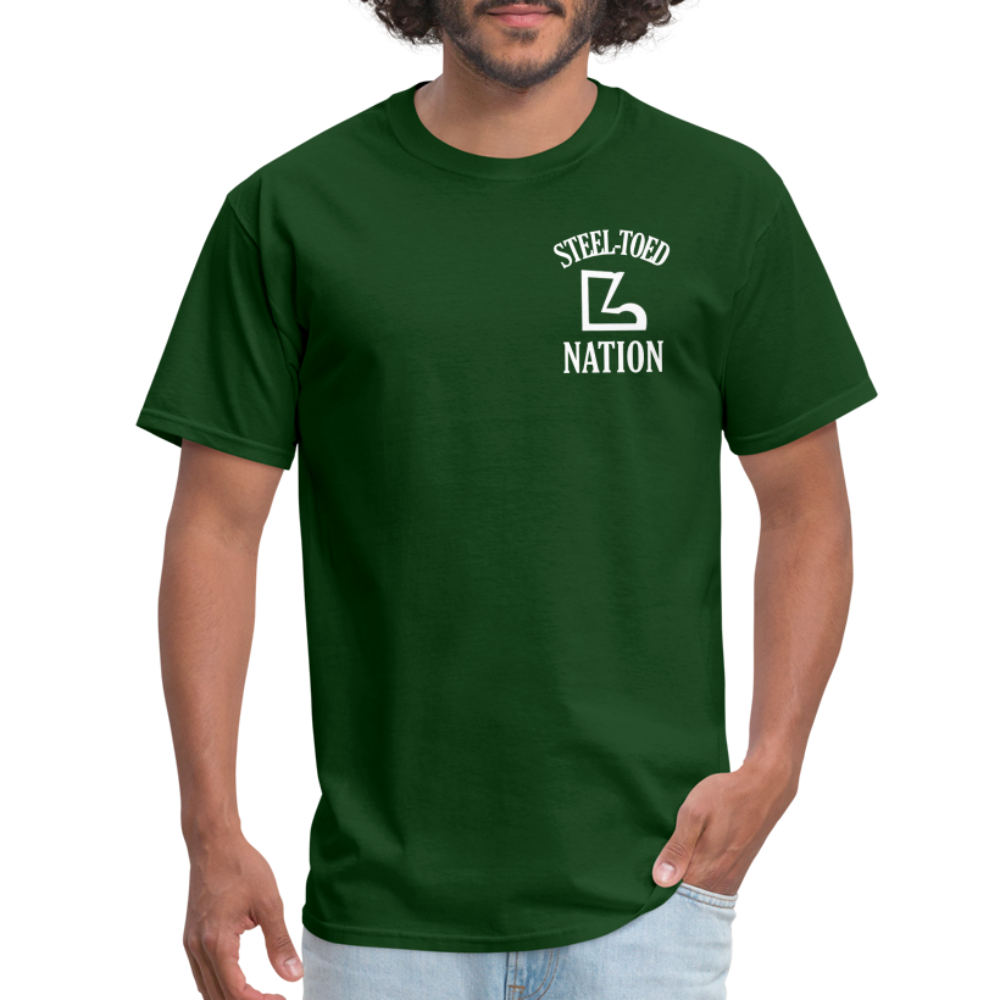 I've Done Work Tee - forest green