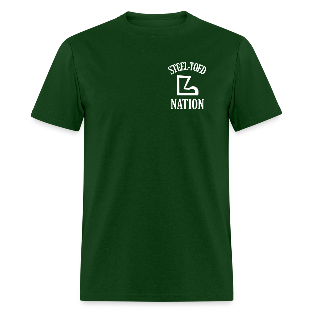 I've Done Work Tee - forest green