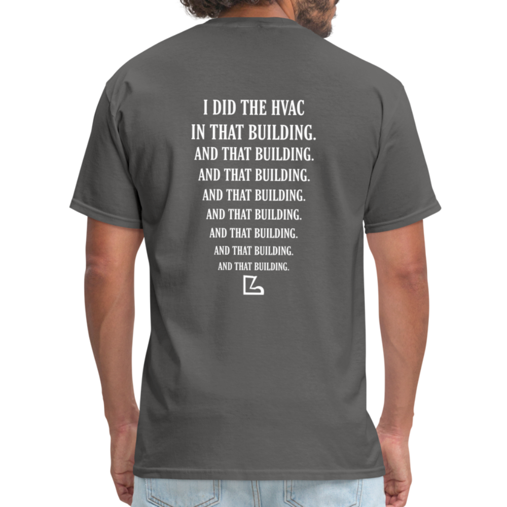 I Did The HVAC Tee - charcoal