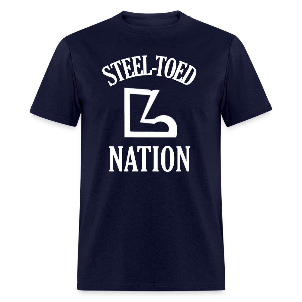 Steel-Toed Nation Classic Tee - navy