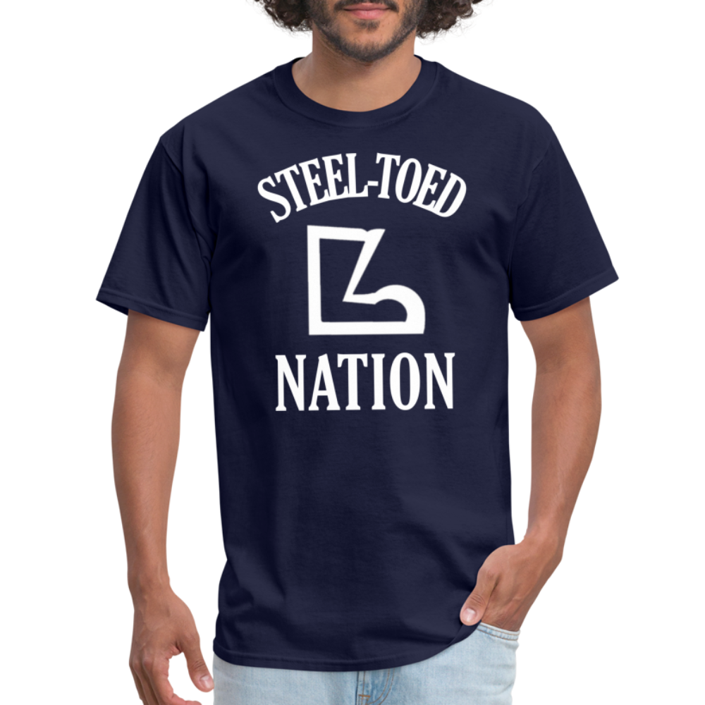 Steel-Toed Nation Classic Tee - navy