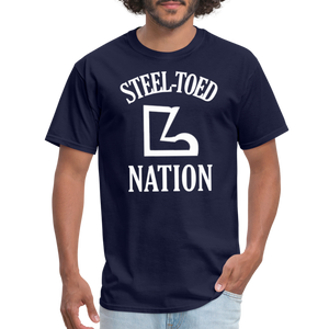 Steel-Toed Nation Classic Tee - navy