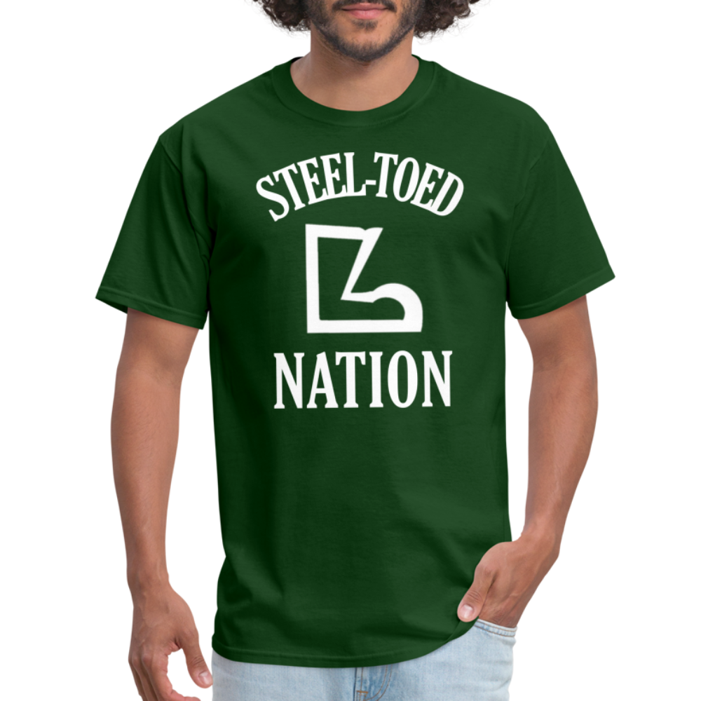 Steel-Toed Nation Classic Tee - forest green