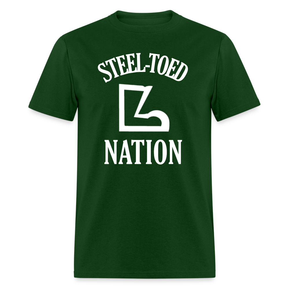 Steel-Toed Nation Classic Tee - forest green