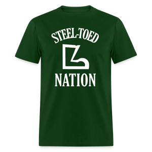 Steel-Toed Nation Classic Tee - forest green