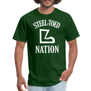 Steel-Toed Nation Classic Tee - forest green