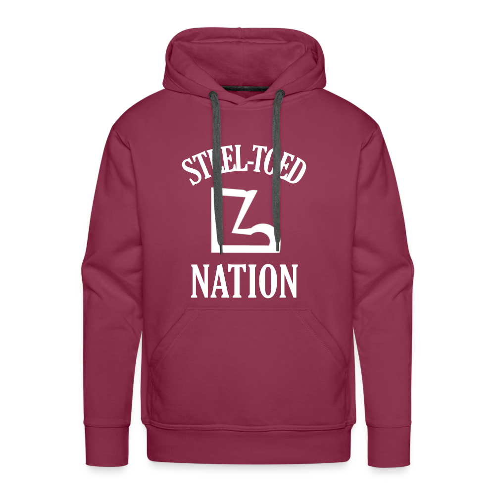 Classic Logo Hoodie - burgundy