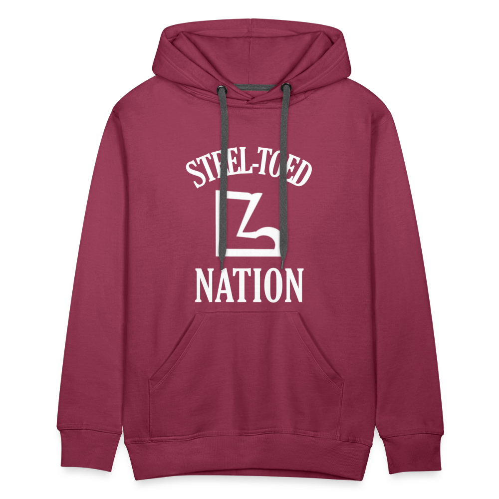 Classic Logo Hoodie - burgundy