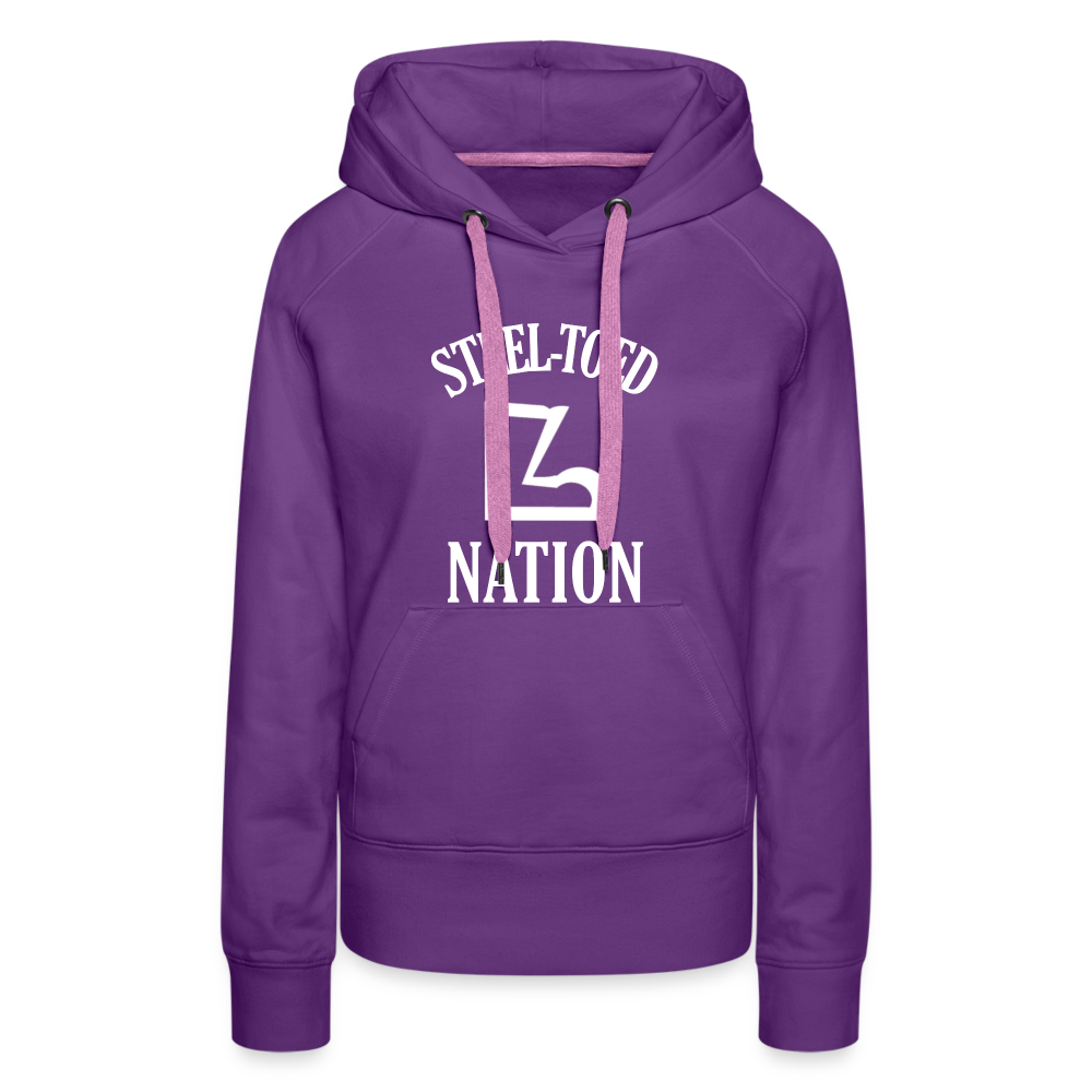 Classic Logo Hoodie - purple 