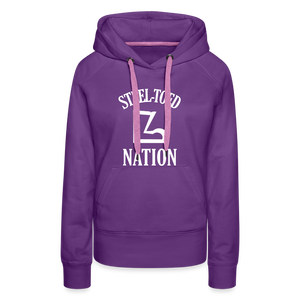 Classic Logo Hoodie - purple 