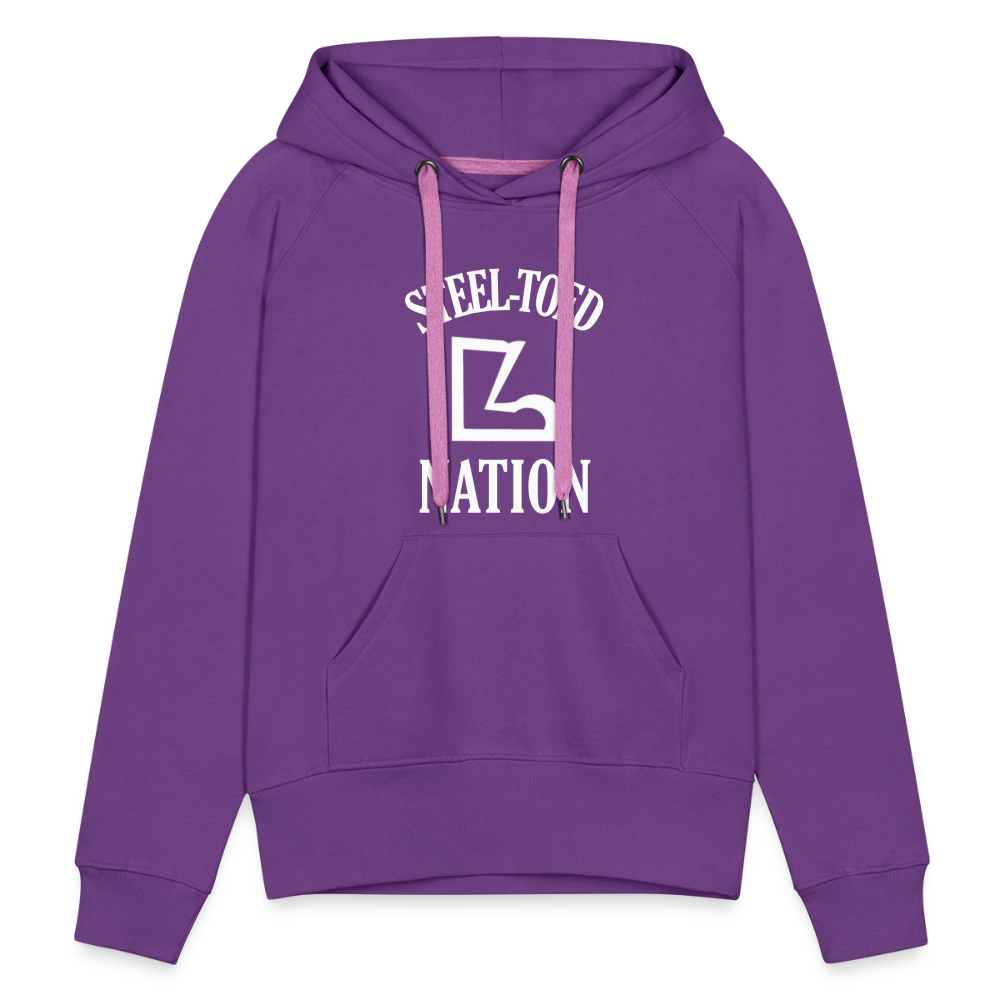 Classic Logo Hoodie - purple 