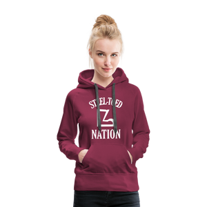 Classic Logo Hoodie - burgundy