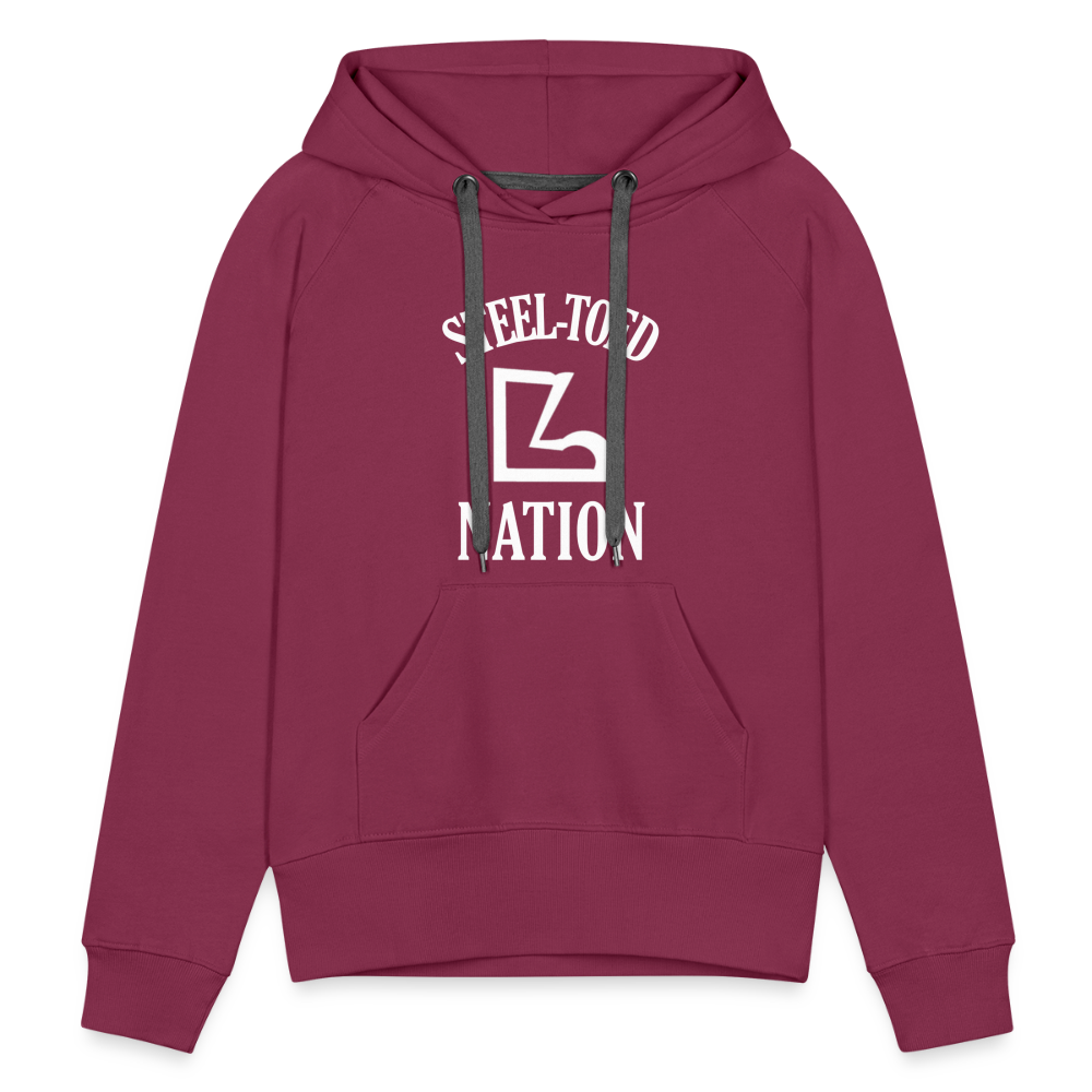 Classic Logo Hoodie - burgundy