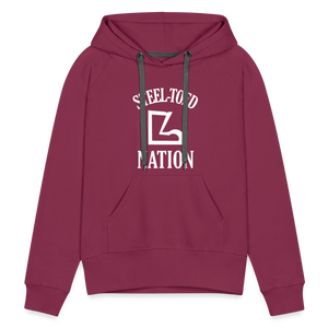 Classic Logo Hoodie - burgundy