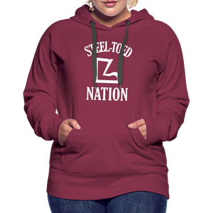 Classic Logo Hoodie - burgundy