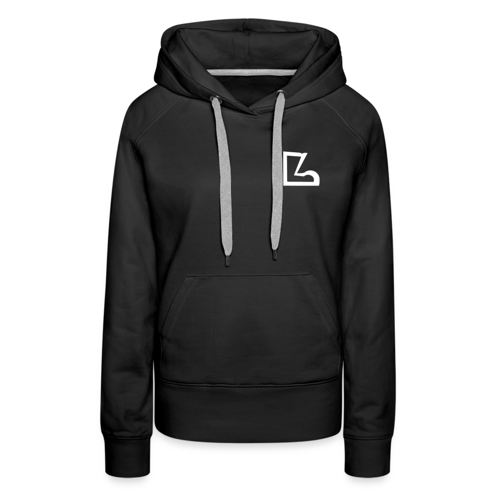 Simple Logo Hoodie - black