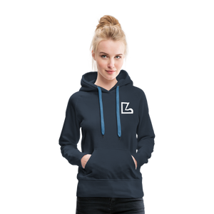 Simple Logo Hoodie - navy