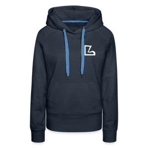 Simple Logo Hoodie - navy