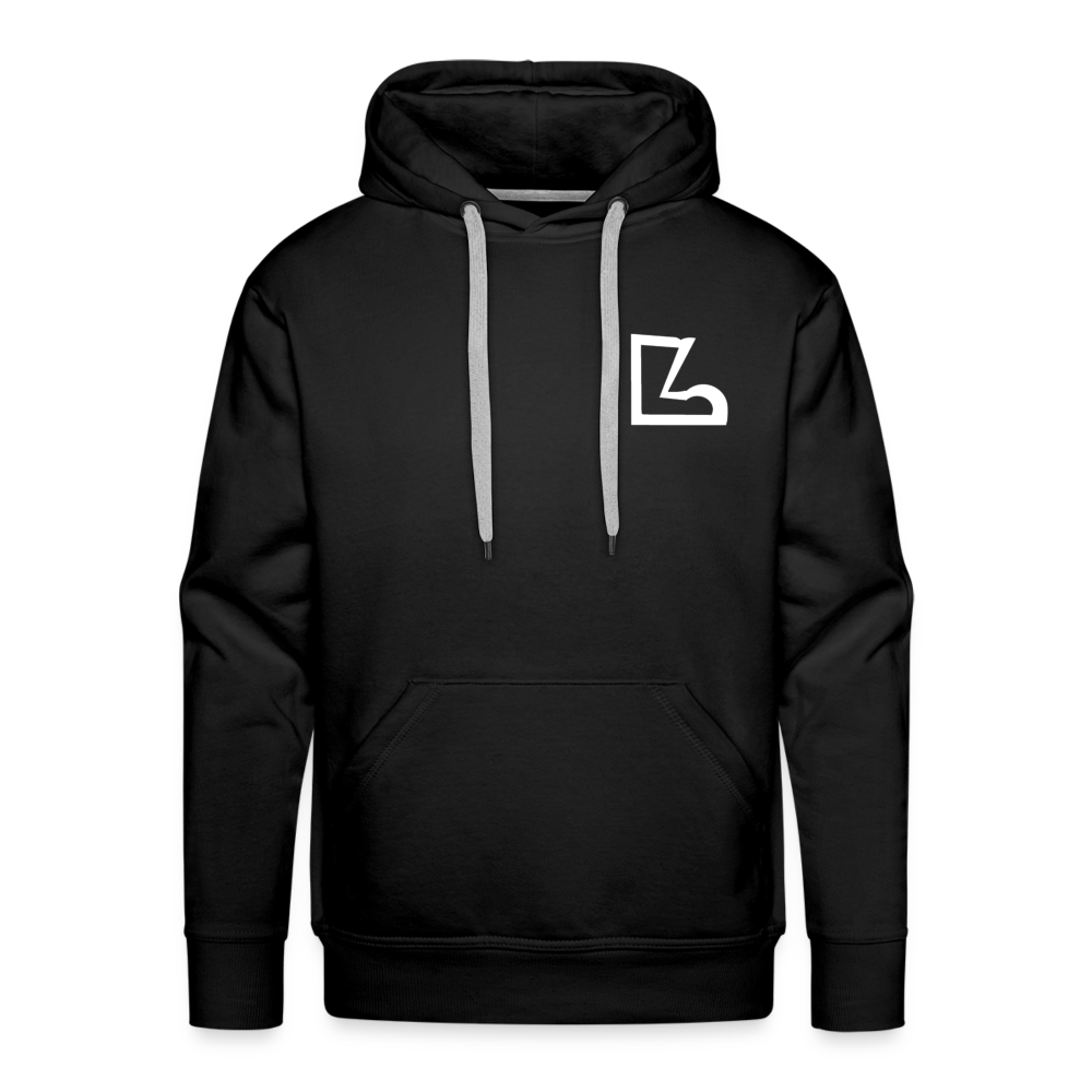 Simple Logo Hoodie - black