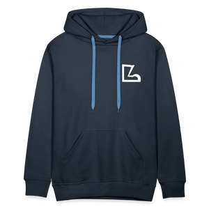 Simple Logo Hoodie - navy