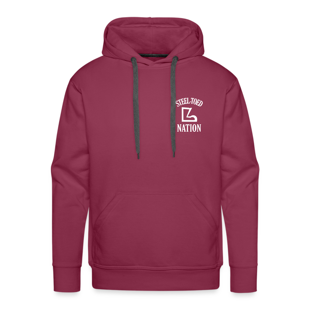 I Did the Plumbing Hoodie - burgundy