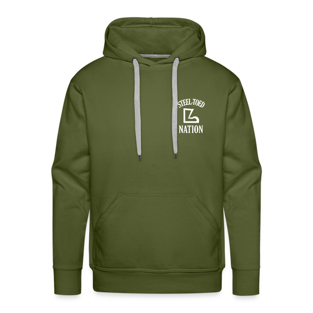 I Did the Plumbing Hoodie - olive green