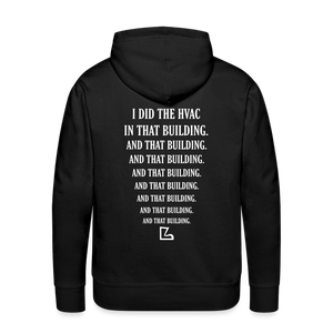 I Did the HVAC Hoodie - black