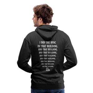 I Did the HVAC Hoodie - black