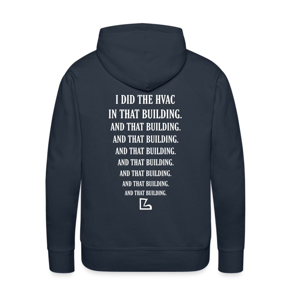 I Did the HVAC Hoodie - navy