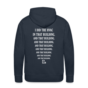 I Did the HVAC Hoodie - navy