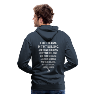 I Did the HVAC Hoodie - navy