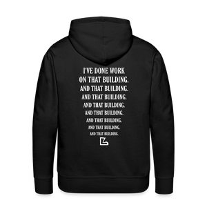 I've Done Work Hoodie - black