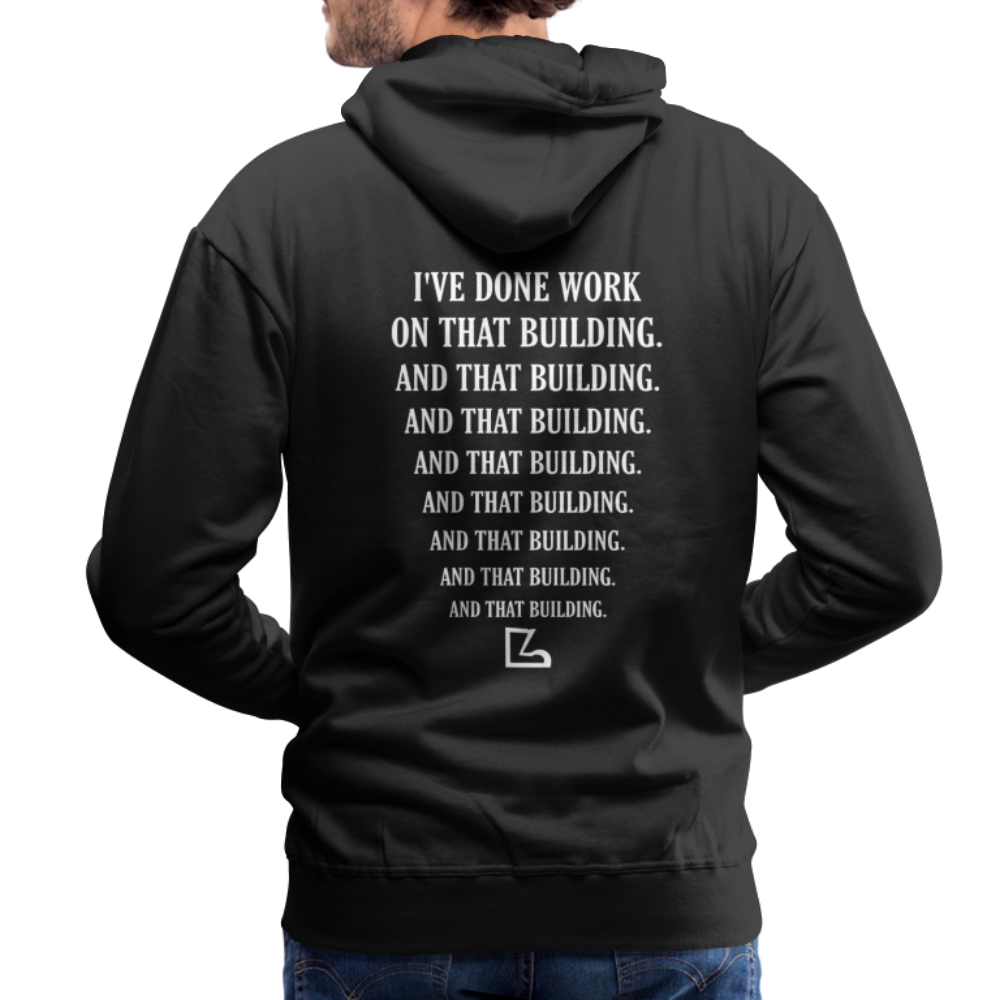 I've Done Work Hoodie - black