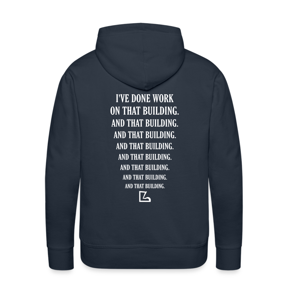 I've Done Work Hoodie - navy