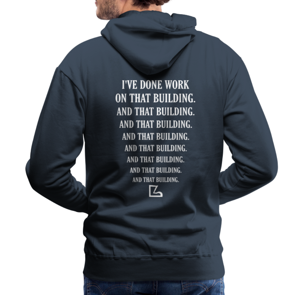 I've Done Work Hoodie - navy