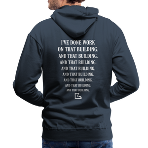 I've Done Work Hoodie - navy