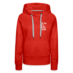 I've Done Work Hoodie - red